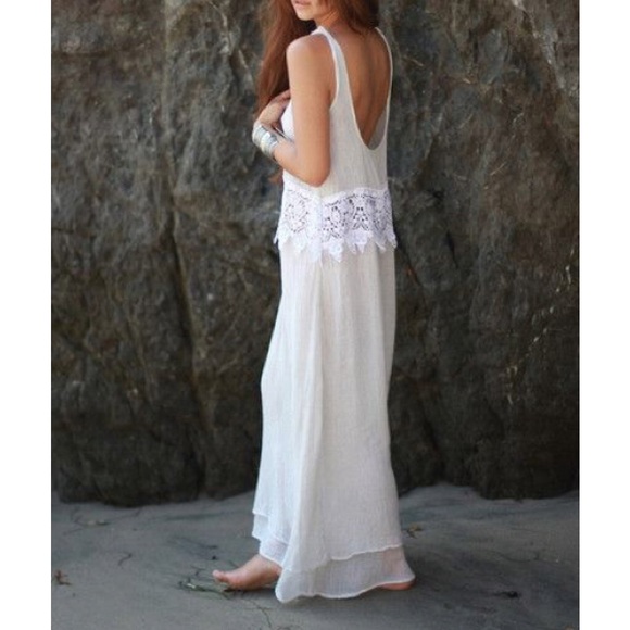 Jen's Pirate Booty Dresses & Skirts - JEN’S PIRATE BOOTY Malibu Road Lace Maxi Dress